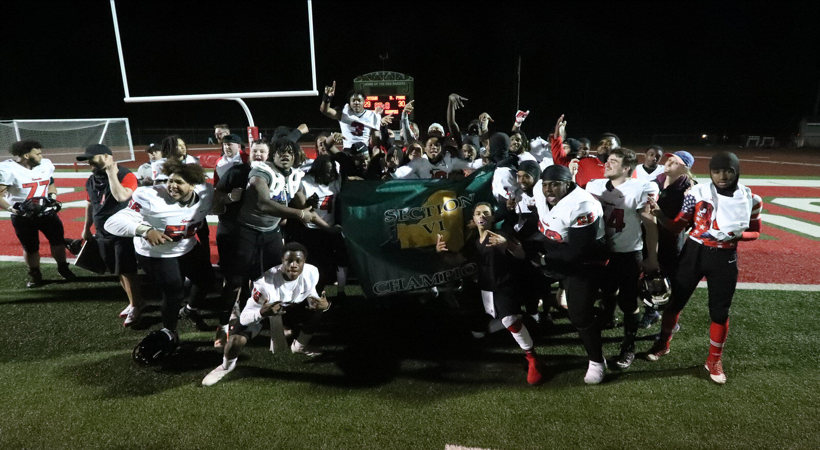 Section VI Class A football championship Jamestown South Park